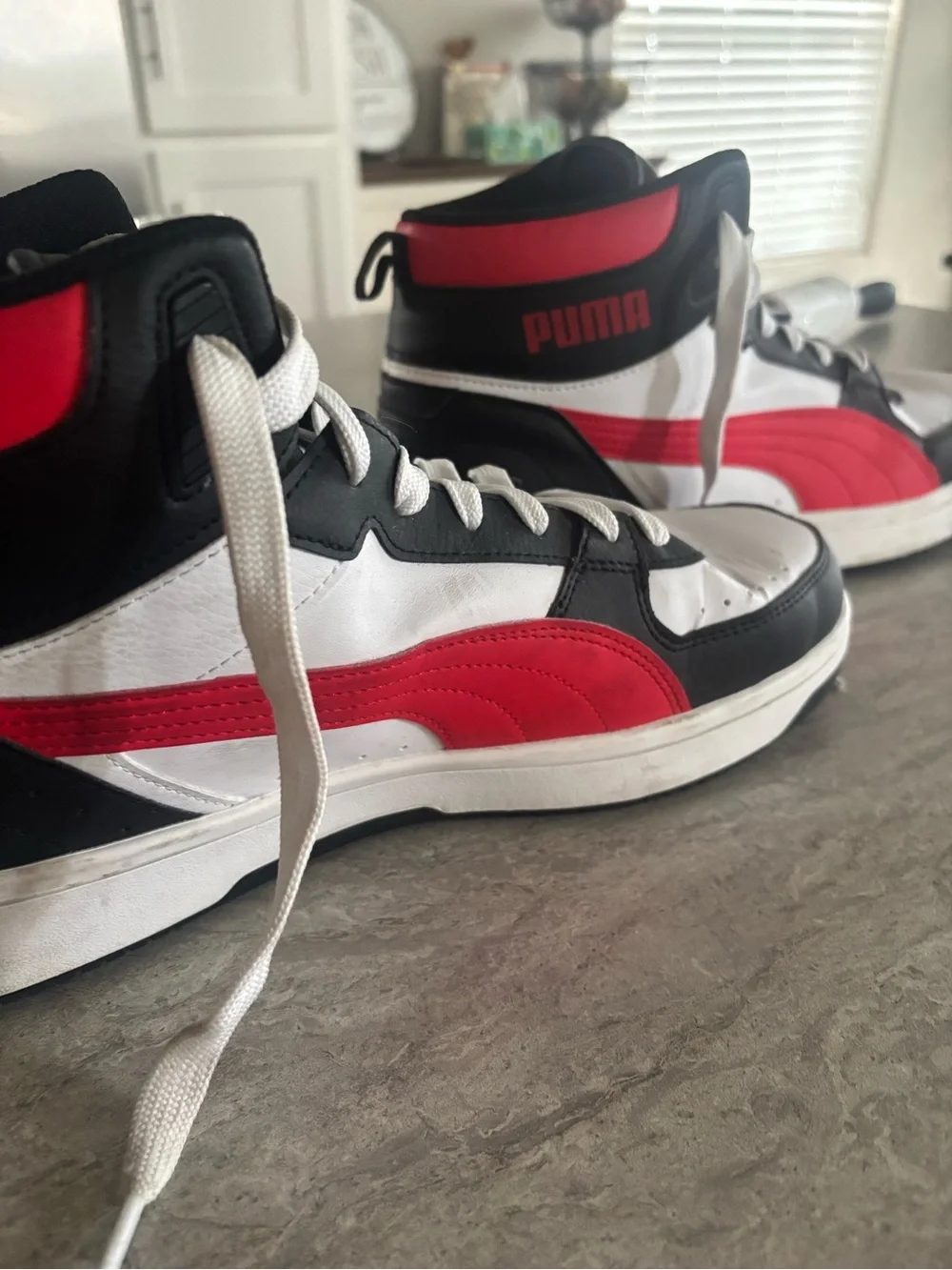 Men’s Red and Black Athletic Shoes 11.5 size
